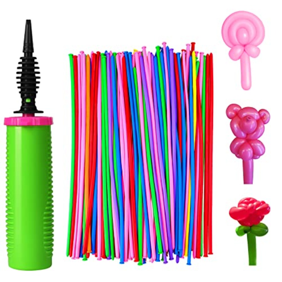 Balloon Pump Hand - Balloons Latex with 1 Hand Balloon