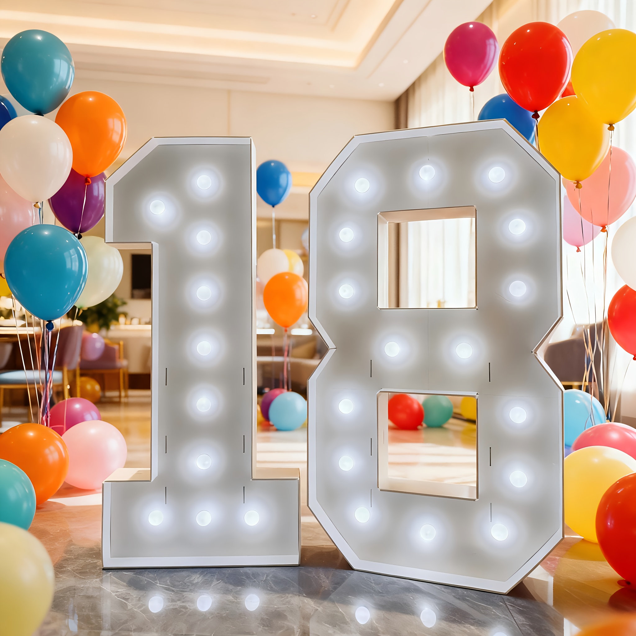4-Foot Self-Illuminating LED N - огляд і ціна Event & Party Supply