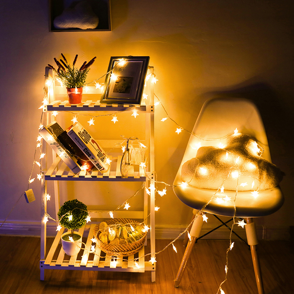 LED Star Fairy Lights Outdoor  - огляд і ціна Eve Party