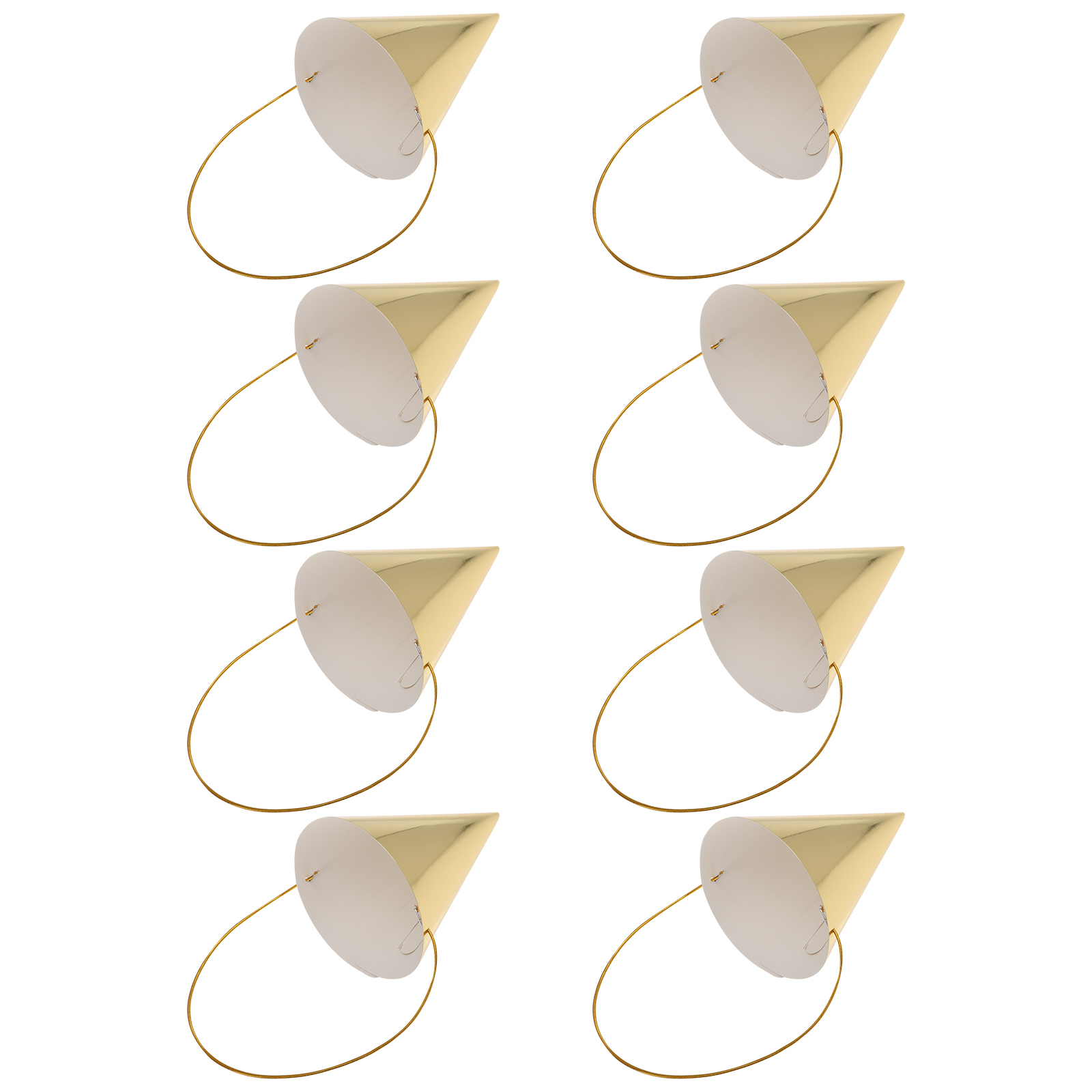8pcs Adorable Children Birthda - огляд і ціна Party Hat Cone