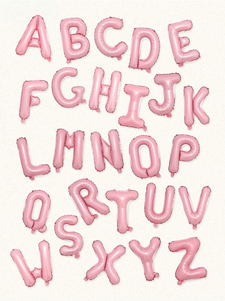 16 inch pink letter decoration - огляд і ціна Event Z