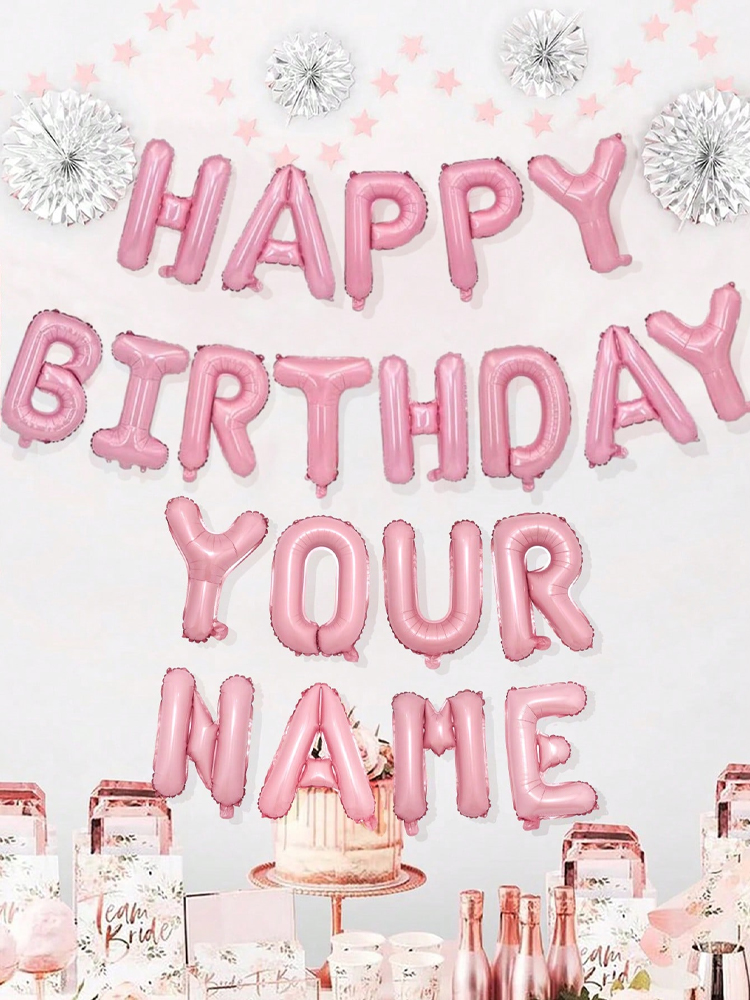 16 inch pink letter decoration - огляд і ціна Event Z