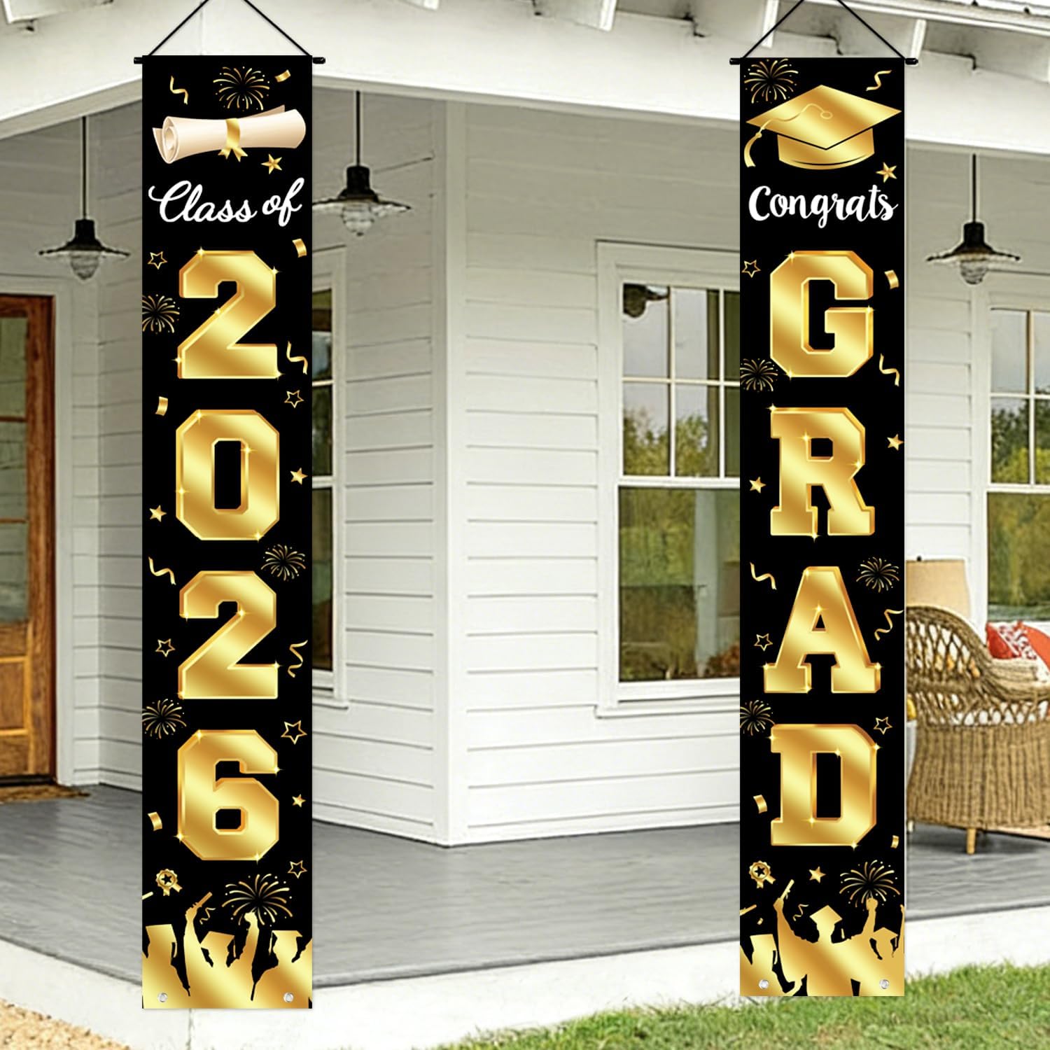 Graduation Decorations 2026 Po - огляд і ціна Party Banner Gold