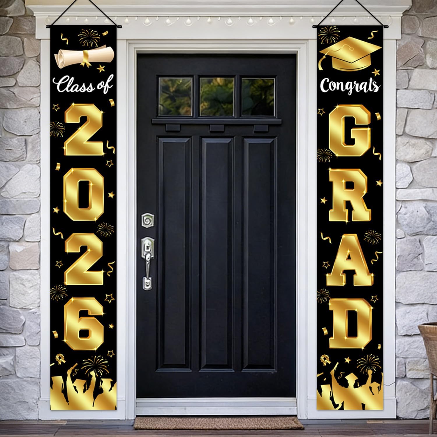 Graduation Decorations 2026 Po - огляд і ціна Party Banner Gold