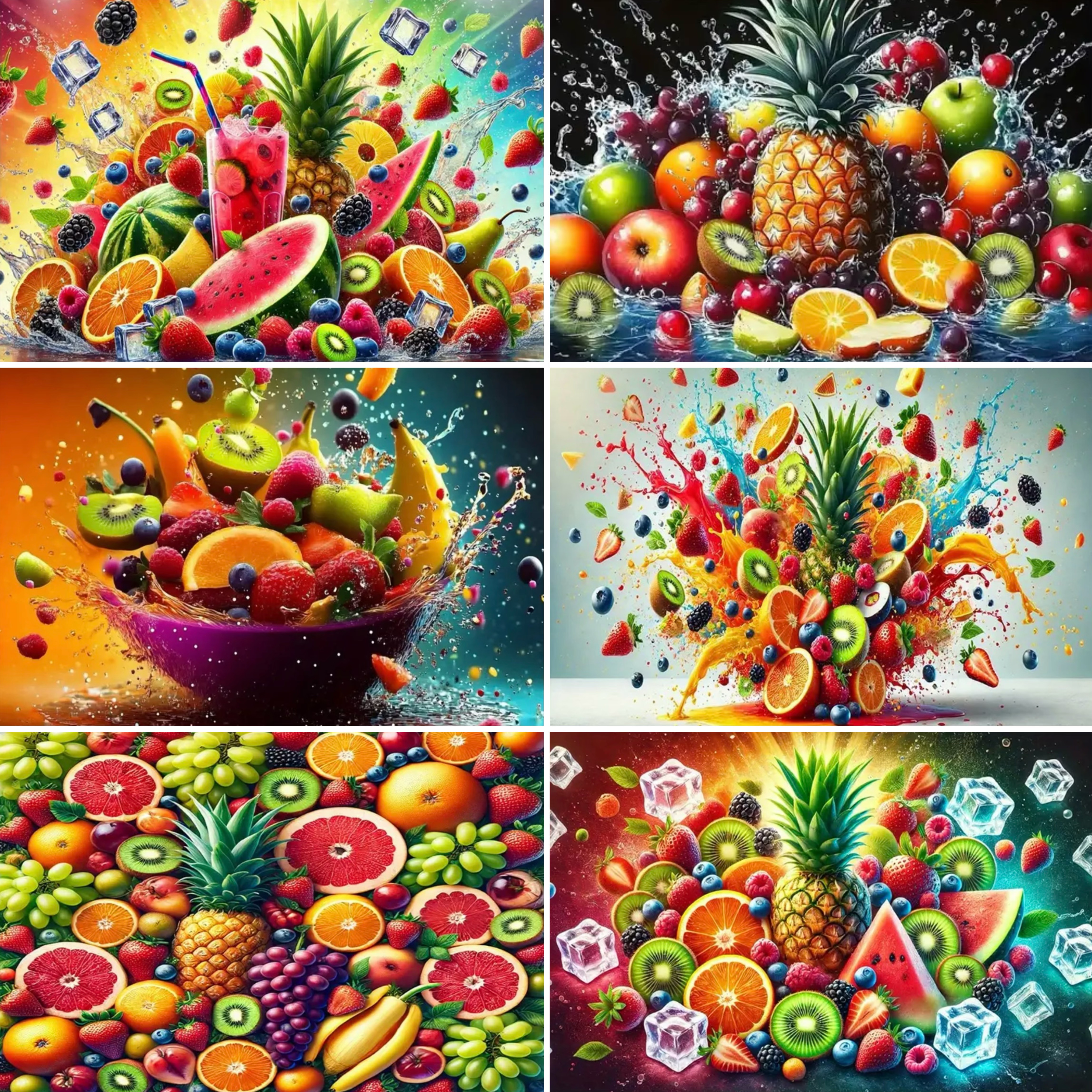 3D Colorful Fruit Party Decora - огляд і ціна Party Event Supply Store