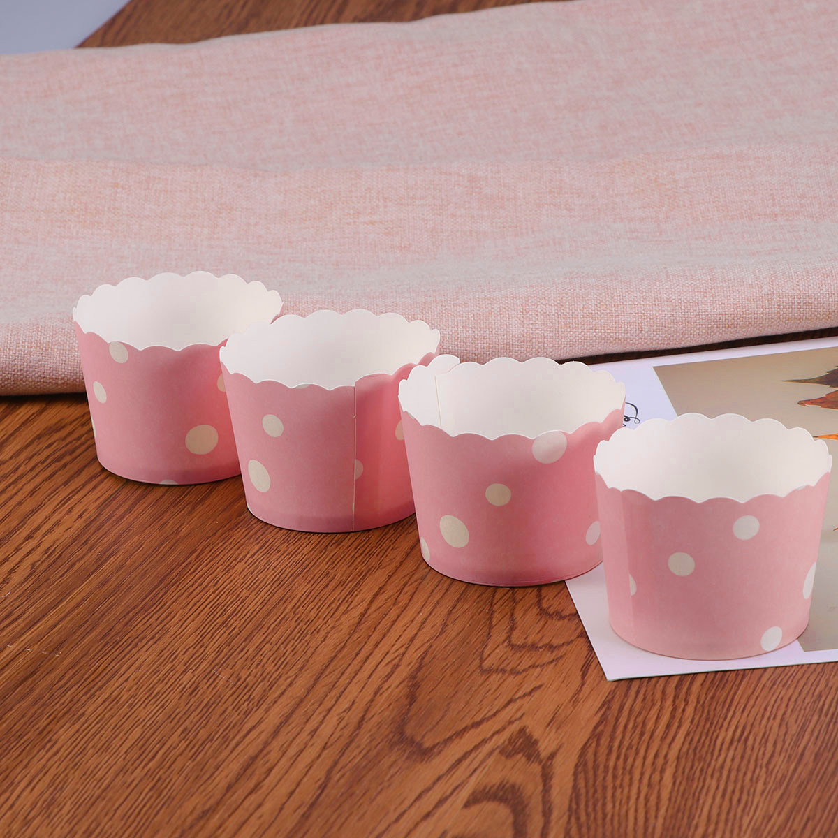50Pcs Cupcake Liners Paper Bak - огляд і ціна Plastic Cup 50Pcs