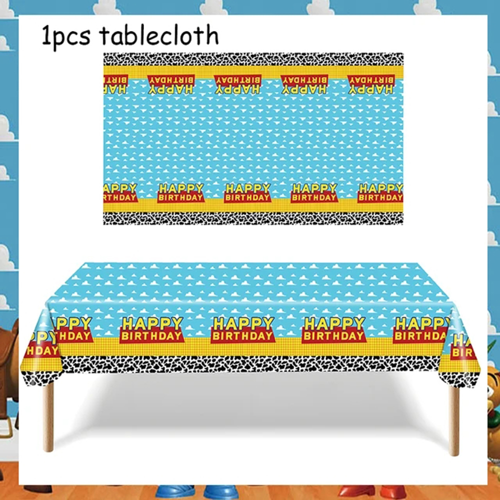 Toyss Inspired Birthday Party  - огляд і ціна Table Cloth Disposable