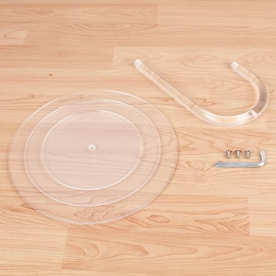 2 Tier Clear Cake Stand Acryli - огляд і ціна Cupcake Stand Tier