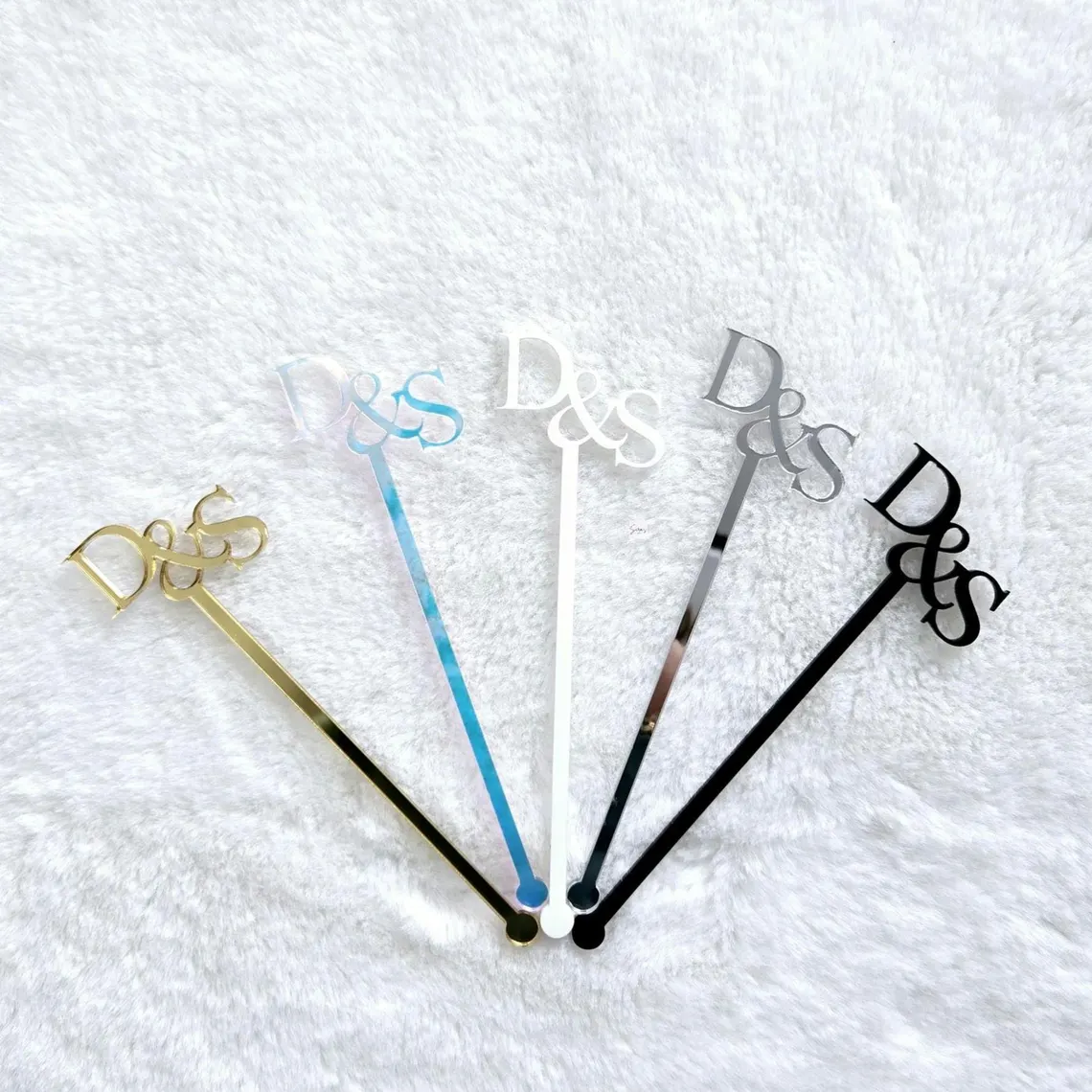 Laser Cut Personalized Wedding - огляд і ціна Centerpiece Stick