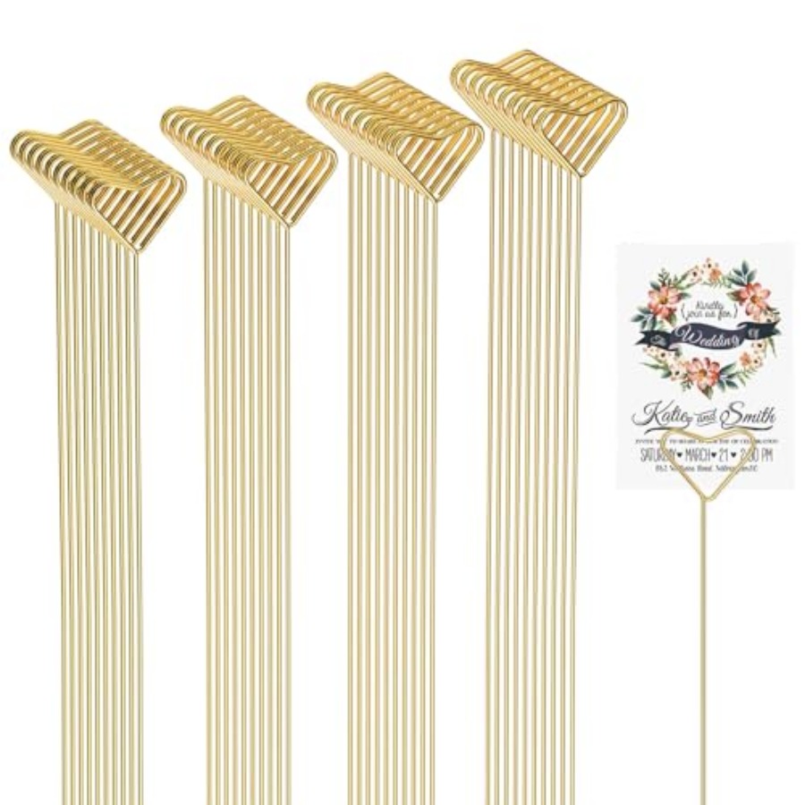 40 Packs Floral Card Holder Pi - огляд і ціна Centerpiece Stick