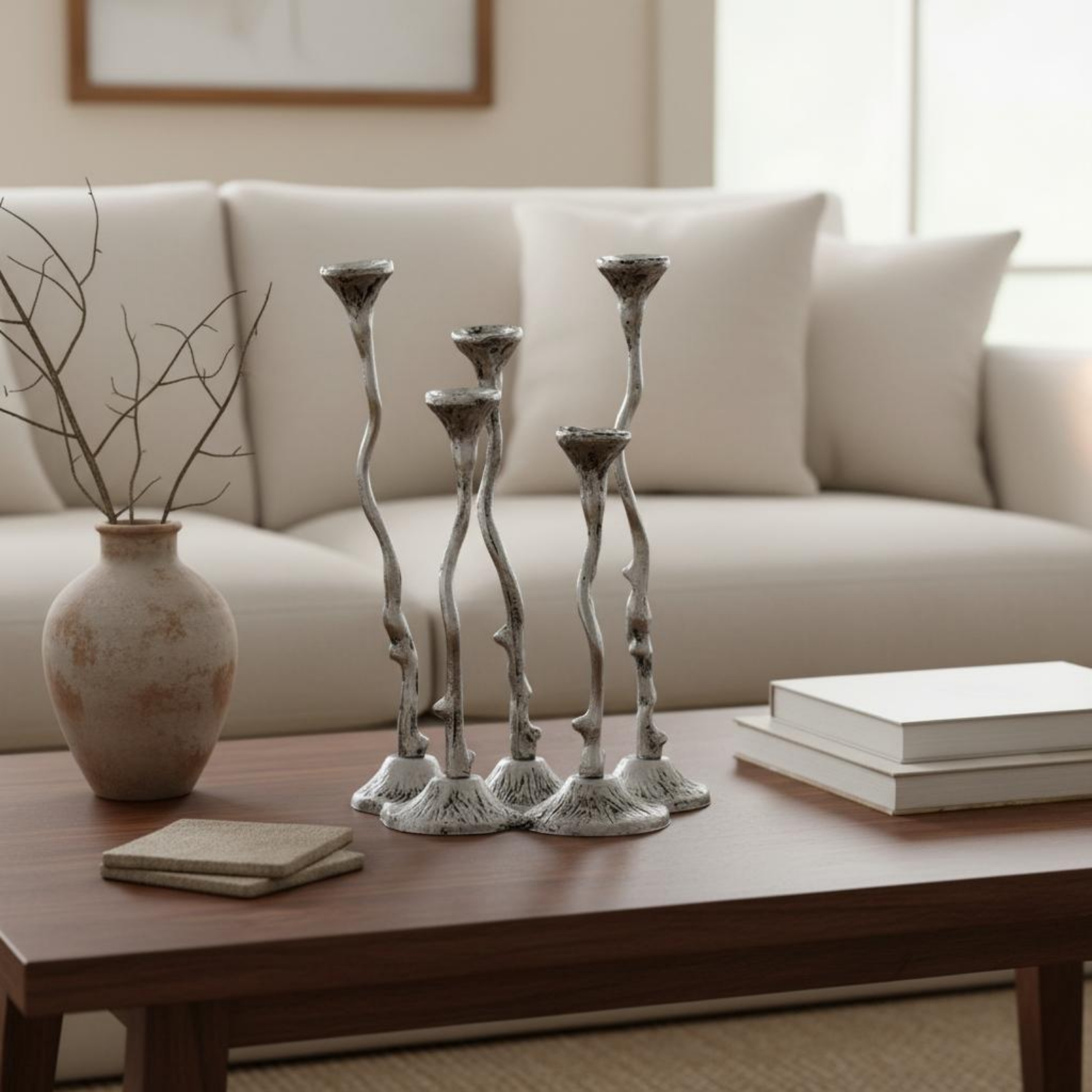 Cast Aluminum Candle Holder De - огляд і ціна Centerpiece Stick