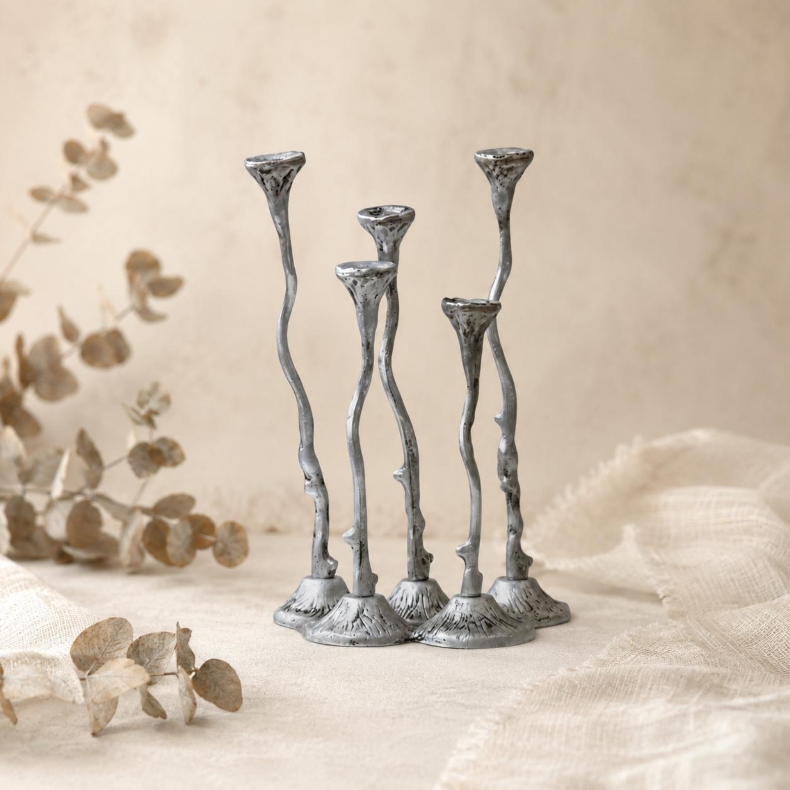 Cast Aluminum Candle Holder De - огляд і ціна Centerpiece Stick