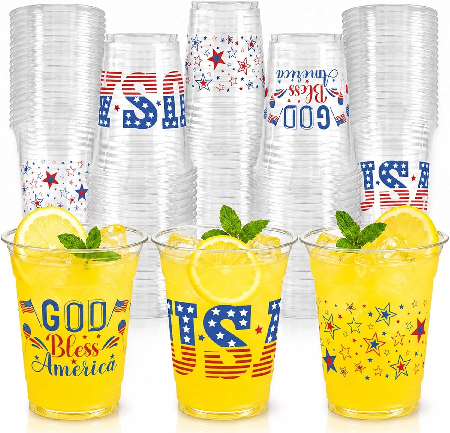 GuassLee 50pcs 250th Anniversa - огляд і ціна Plastic Cup 50Pcs