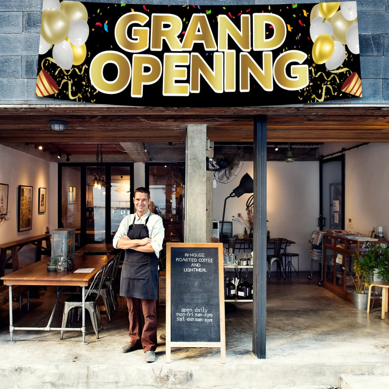 VIKAMA Grand Opening Banner, N - огляд і ціна Party Event Supply Store