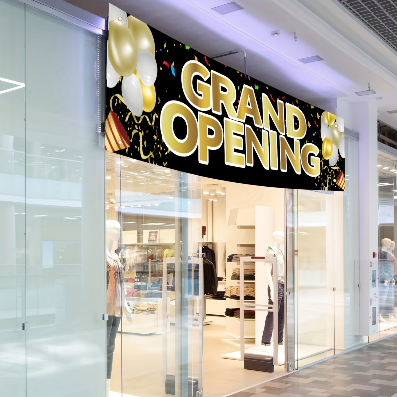 VIKAMA Grand Opening Banner, N - огляд і ціна Party Event Supply Store