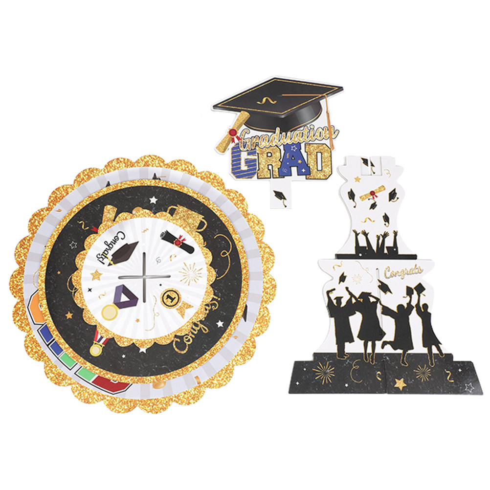 1Set 3-Tier Graduation Cupcake - огляд і ціна Cupcake Stand Tier