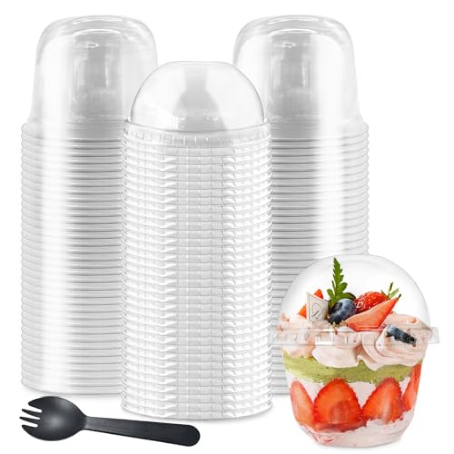 100Pcs Plastic Dessert Cups, 5 - огляд і ціна Plastic Cup 50Pcs