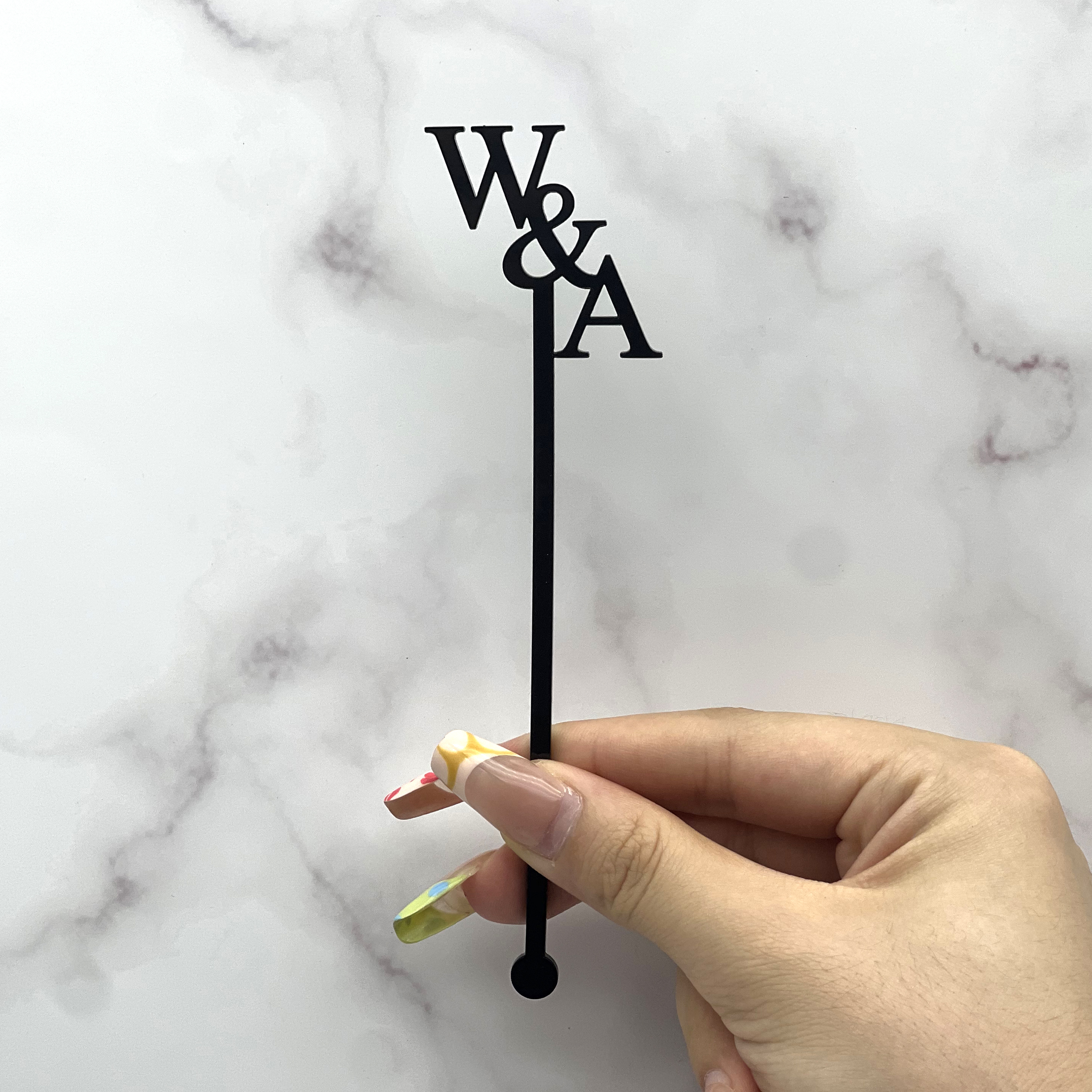 Personalized Acrylic Party Dri - огляд і ціна Centerpiece Stick