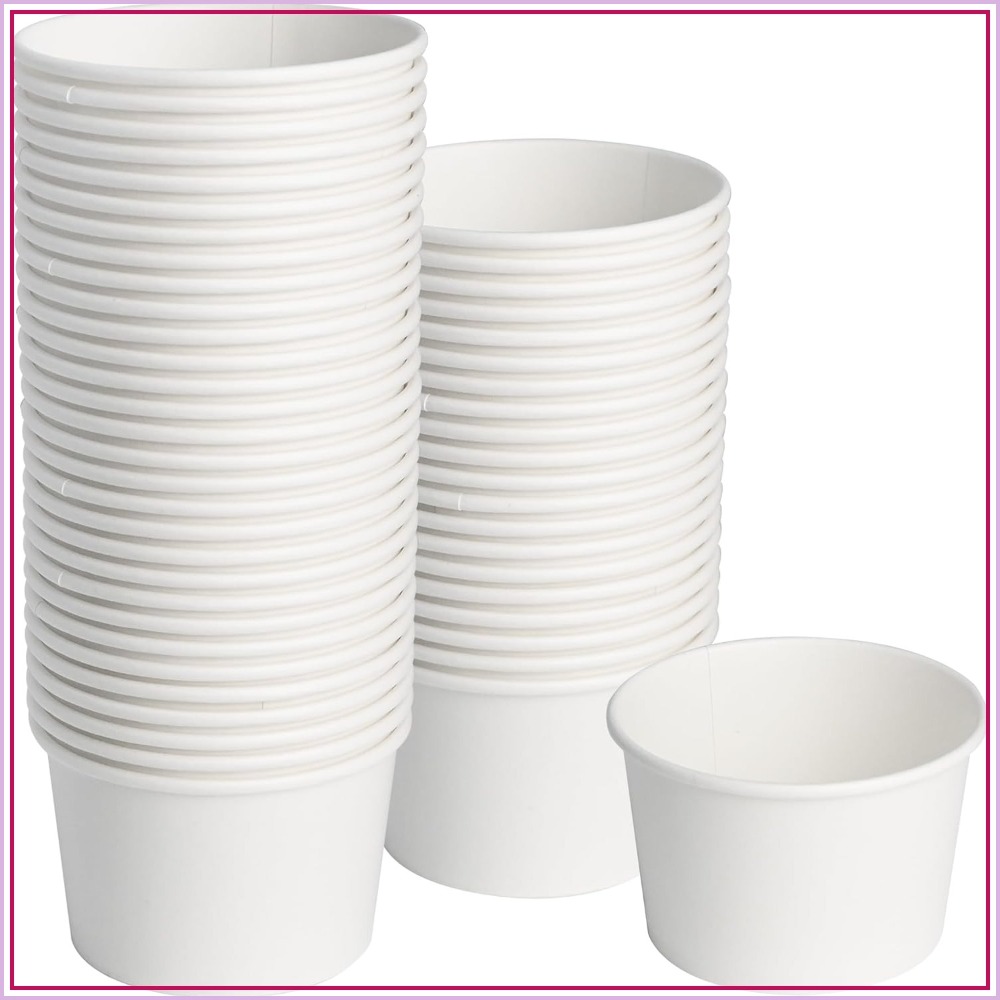 50pcs 8oz Disposable Paper Cup - огляд і ціна Plastic Cup 50Pcs
