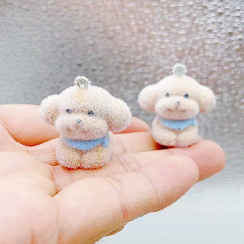 10pcs Flocked Dog Cartoon 3D A - огляд і ціна Event Party