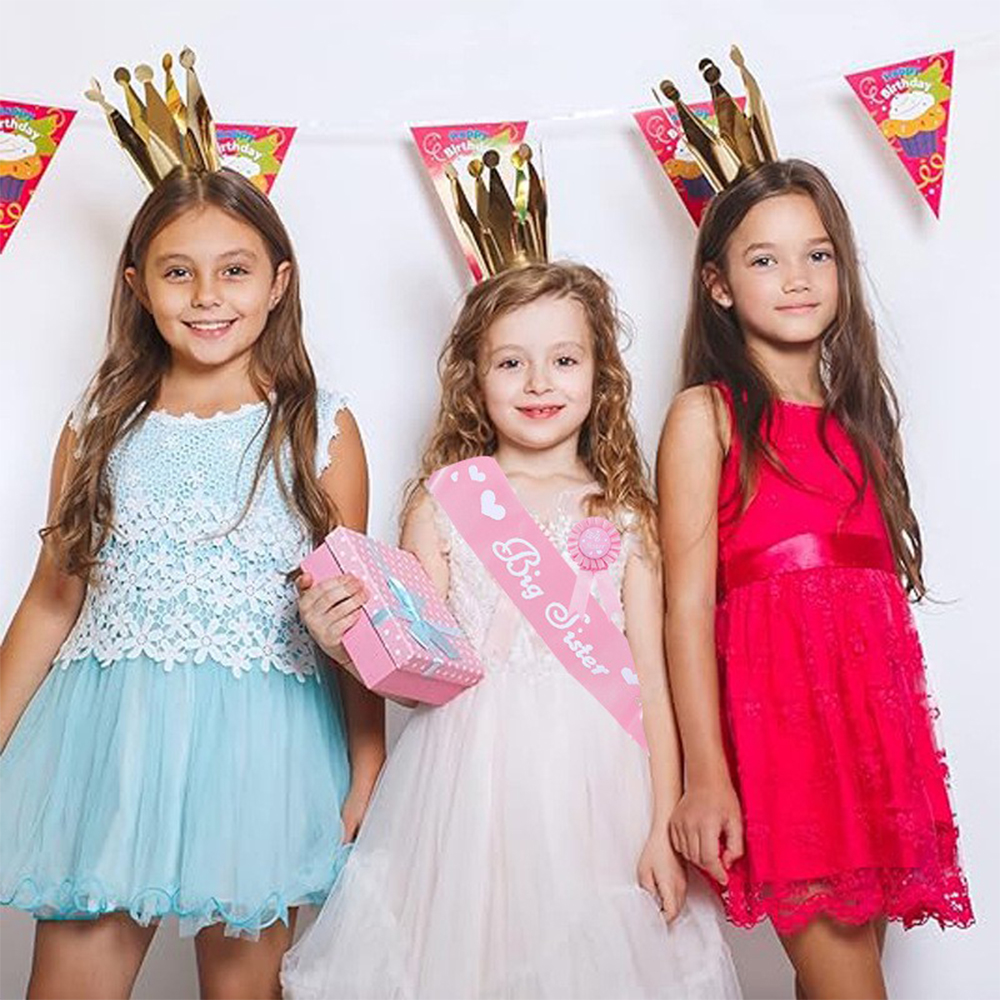 Pink Blue Baby Shower Glitter  - огляд і ціна Birthday Sash Glitter