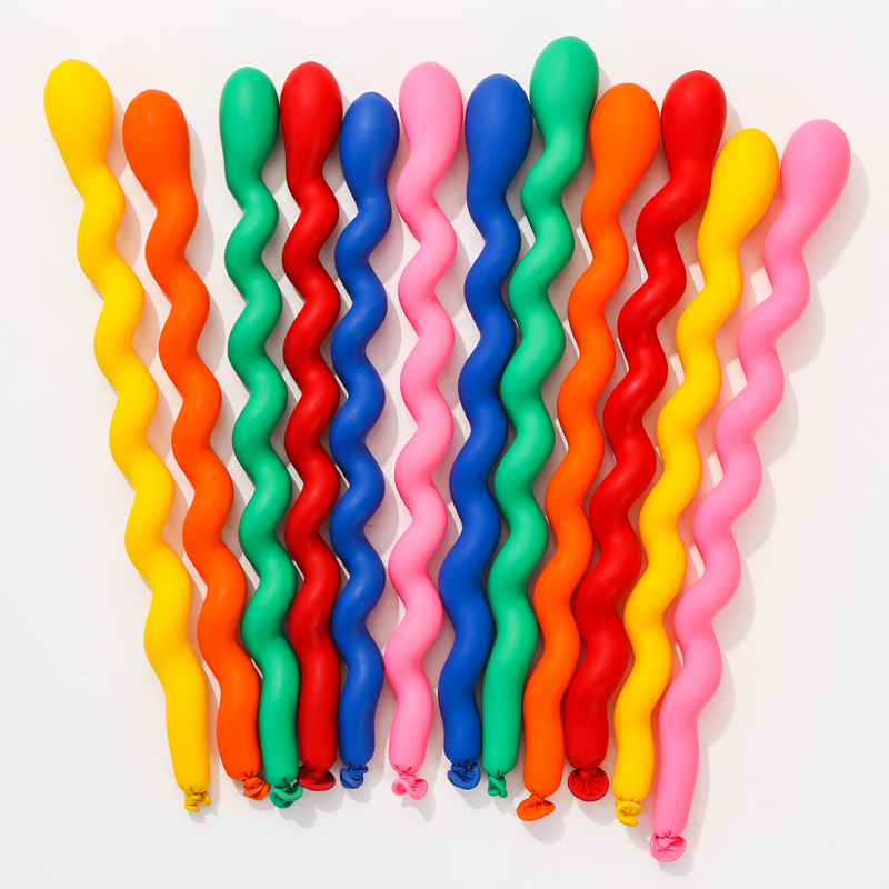 50/100/200PCS Spiral Balloons  - огляд і ціна Balloon Pump Hand