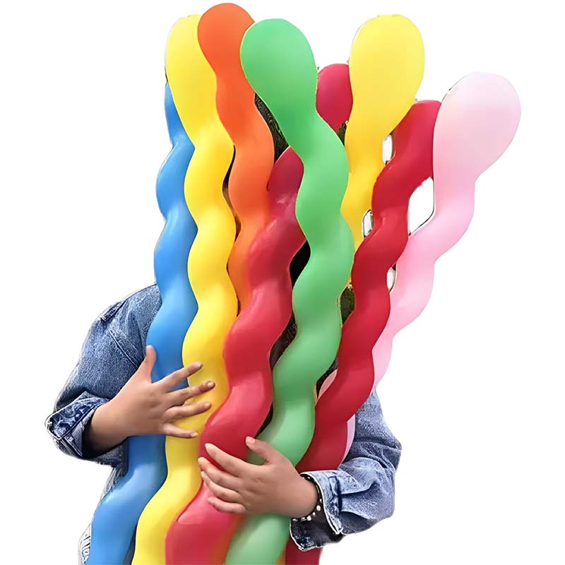 50/100/200PCS Spiral Balloons  - огляд і ціна Balloon Pump Hand