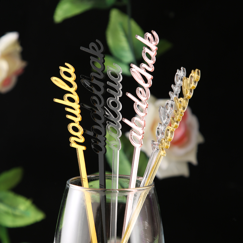 Personalized name drink stirre - огляд і ціна Centerpiece Stick