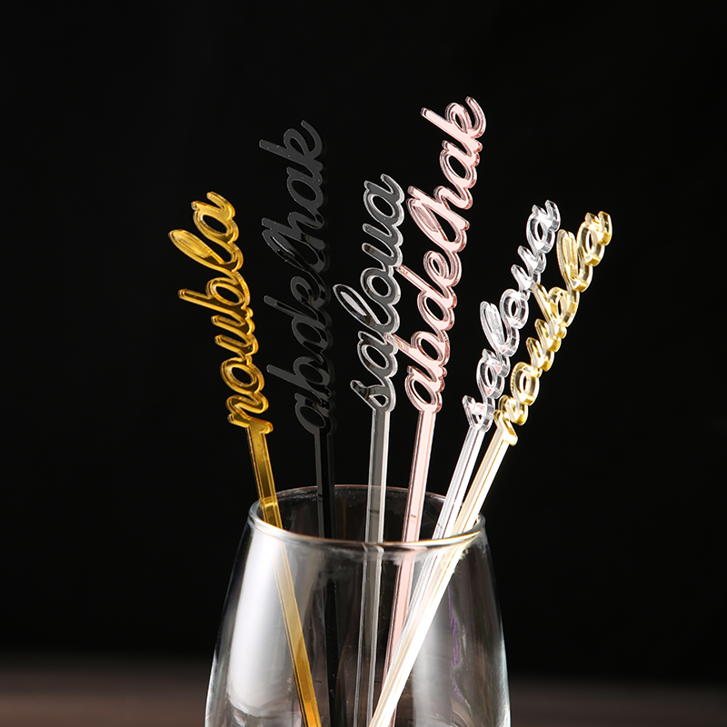 Personalized name drink stirre - огляд і ціна Centerpiece Stick