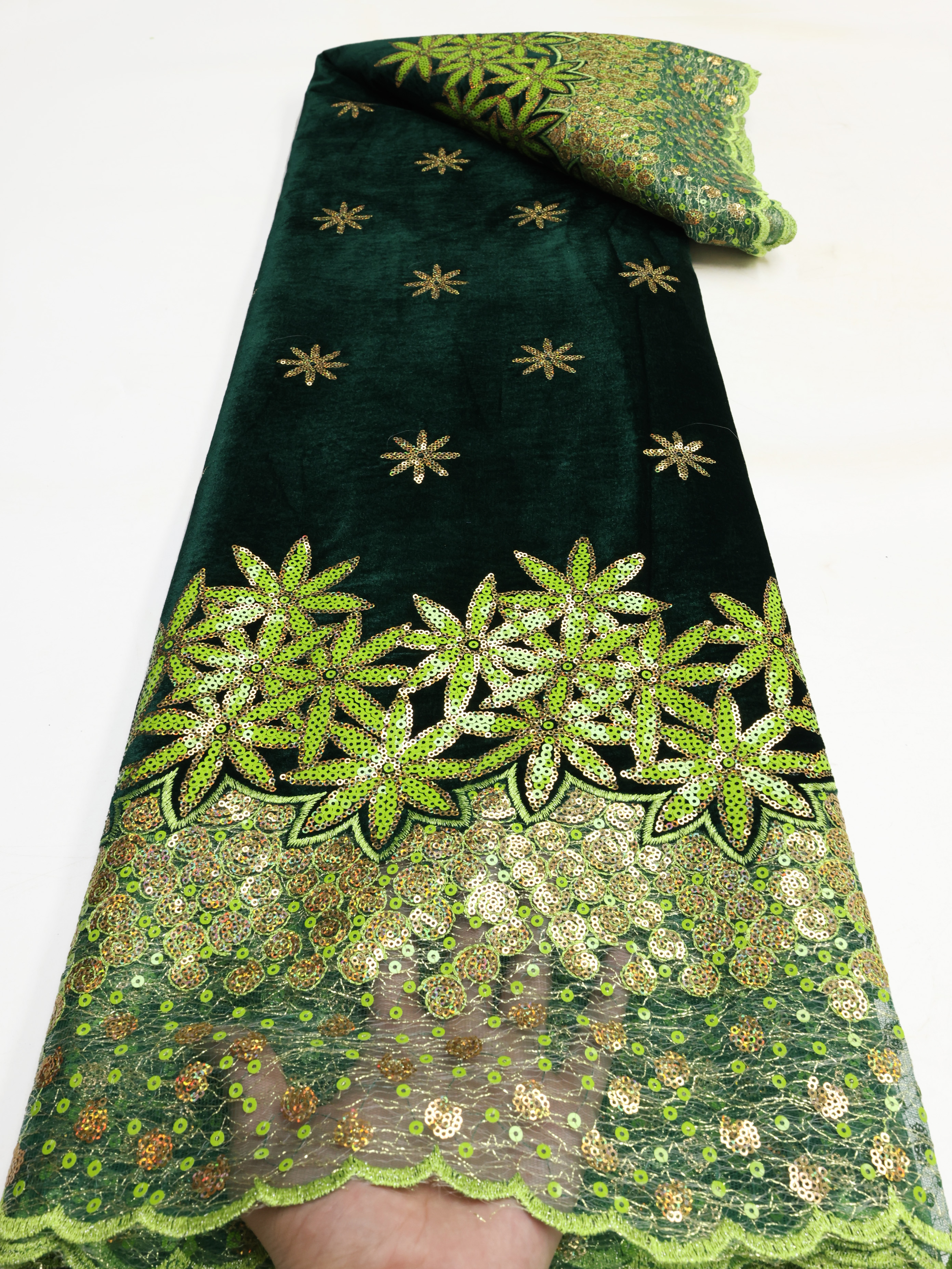 African velvet Lace Fabric Lat - огляд і ціна Glitter Tablecloth