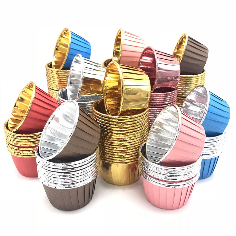 50Pcs Decorative Paper Cake Cu - огляд і ціна Plastic Cup 50Pcs