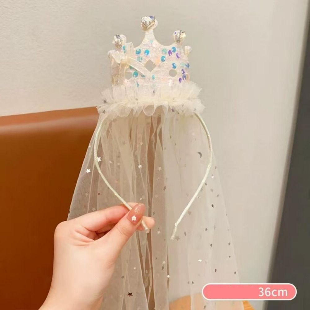 Sparkly Princess Crown Veil He - огляд і ціна Glitter Tablecloth