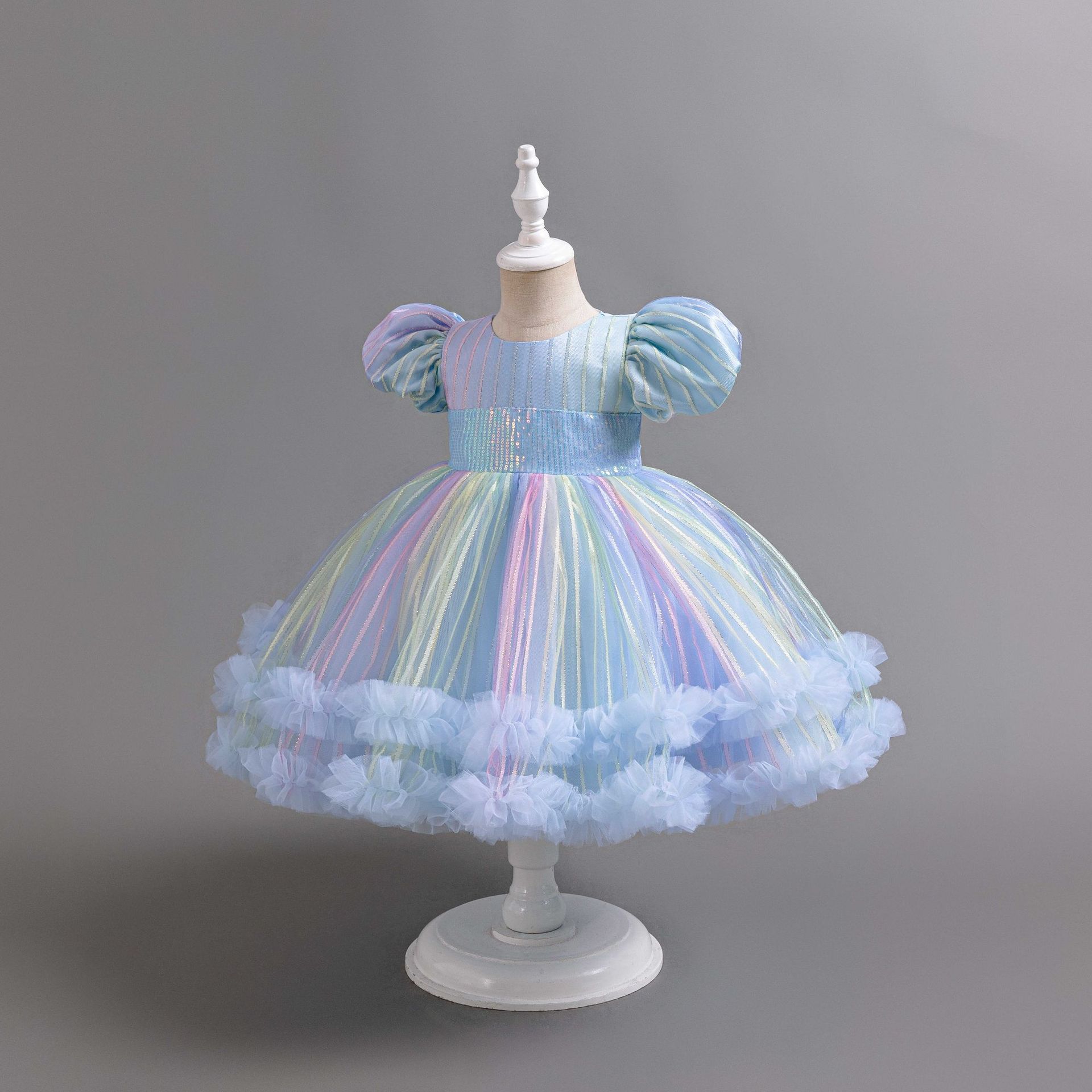 New Kids Dress Ball Gown Child - огляд і ціна Glitter Tablecloth