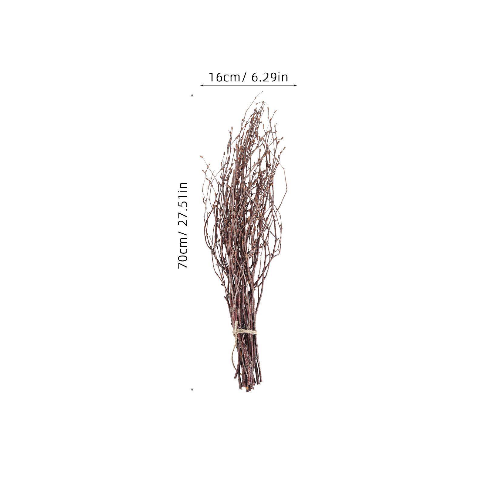 10Pcs 40Cm Birch Branches Real - огляд і ціна Centerpiece Stick