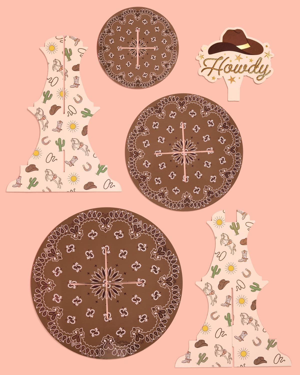 Homiva Store xo, Fetti Western - огляд і ціна Cupcake Stand Tier
