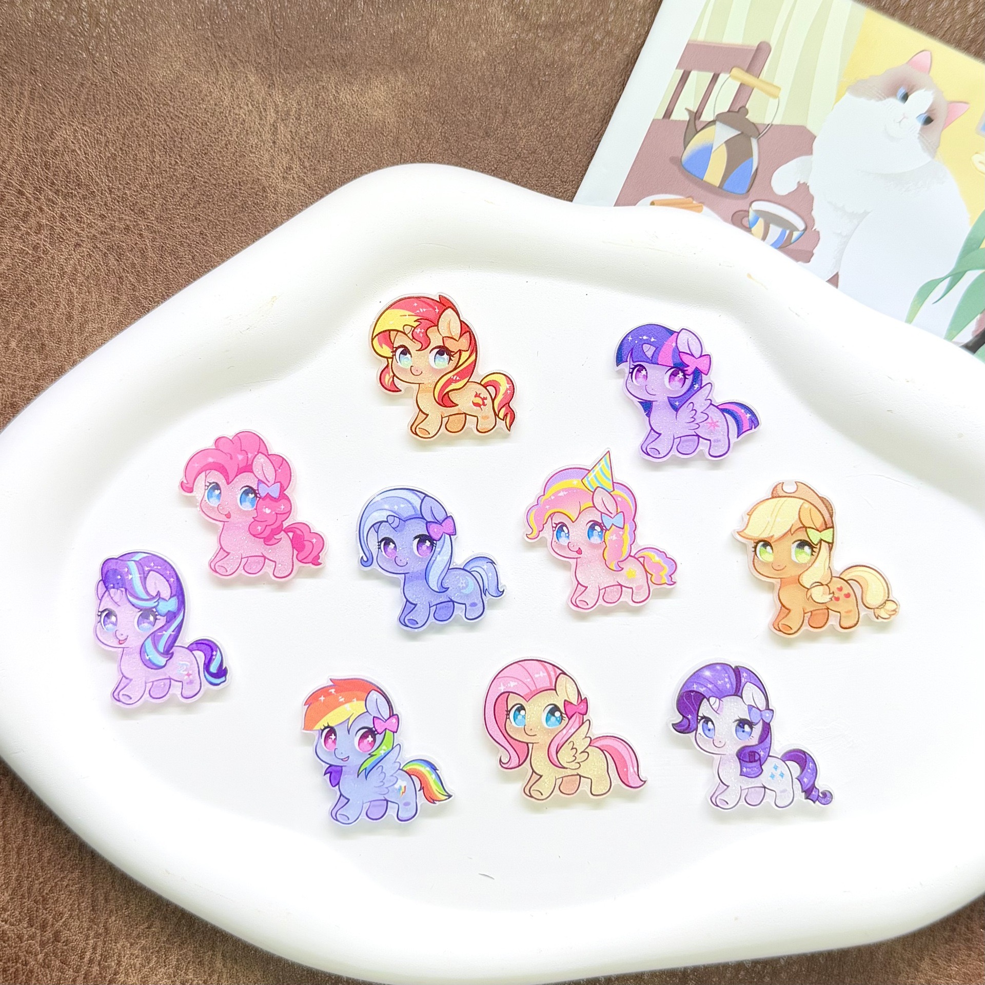 10pcs Cartoon Cute Super Q Pon - огляд і ціна Event Party