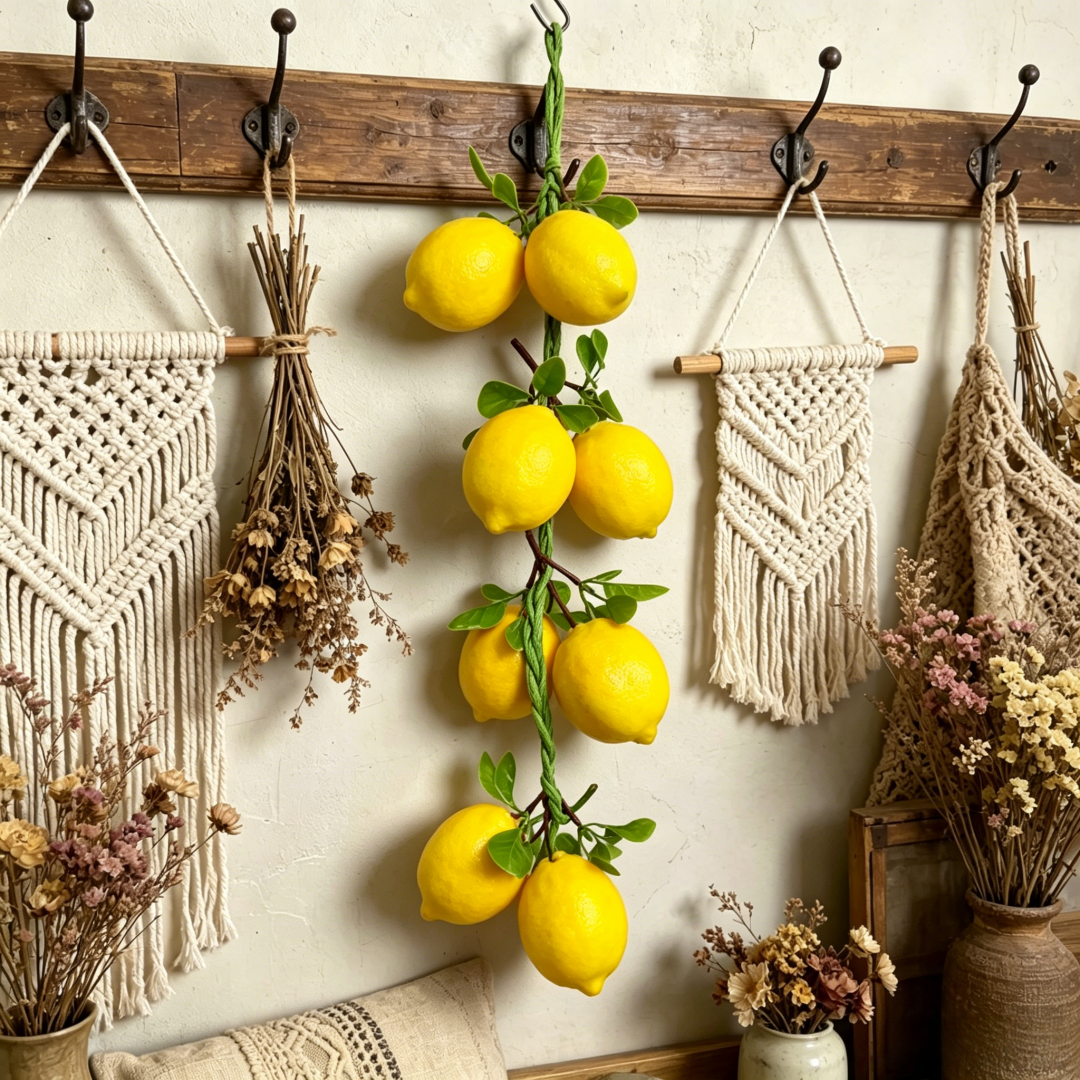 Artificial lemon skewers, Real - огляд і ціна Centerpiece Stick