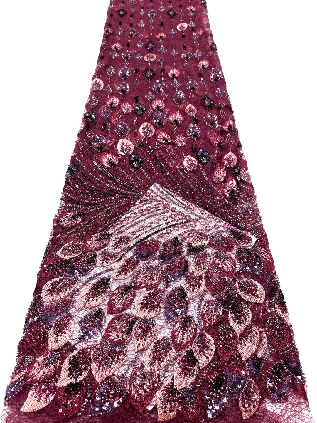 5 Yard Luxury African Fabric f - огляд і ціна Glitter Tablecloth