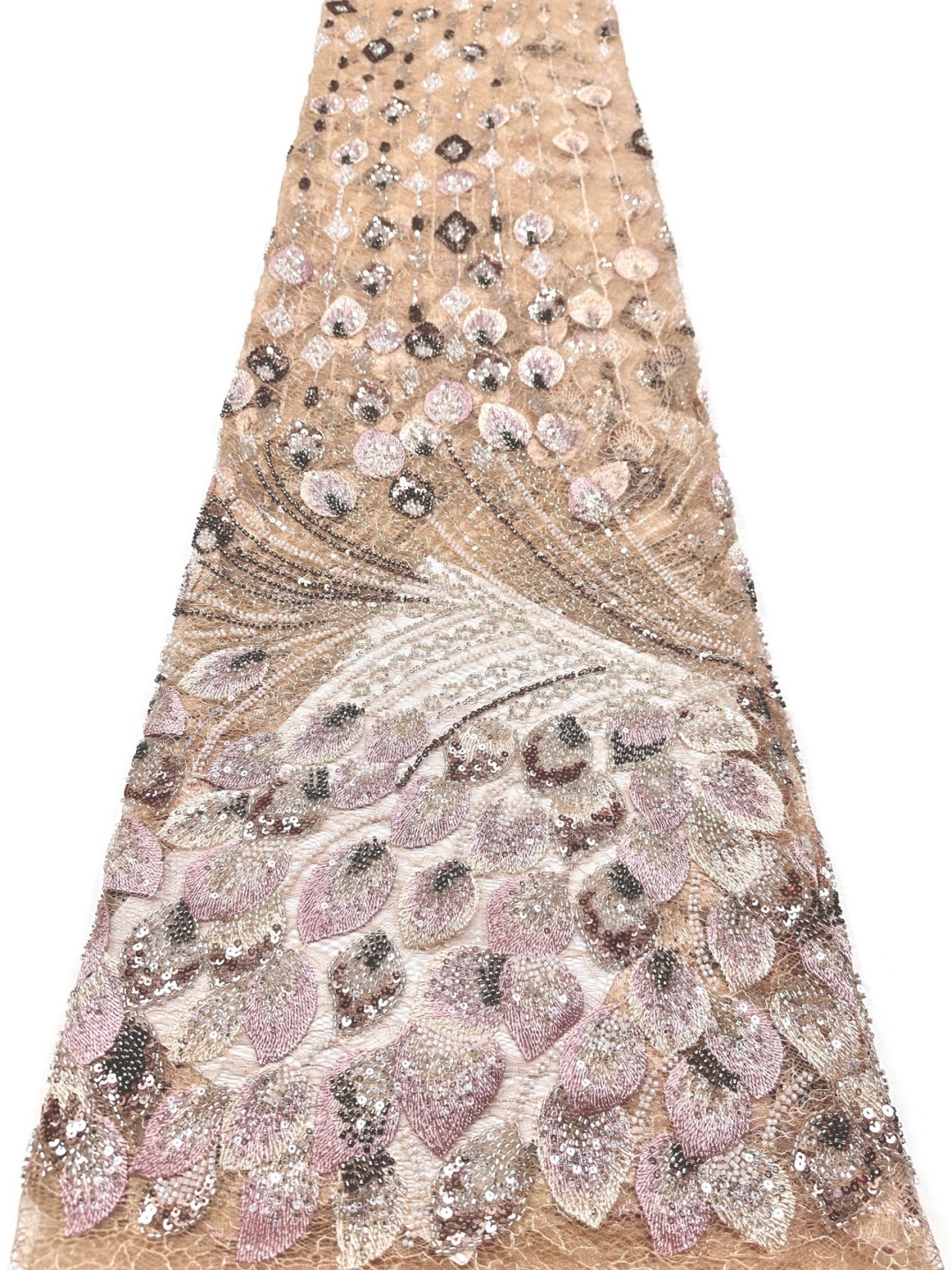 5 Yard Luxury African Fabric f - огляд і ціна Glitter Tablecloth